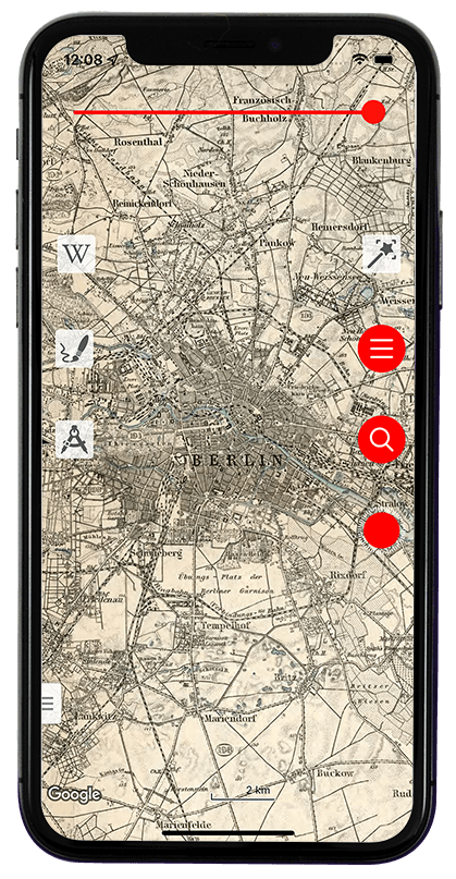 Vetus Maps App Screenshot