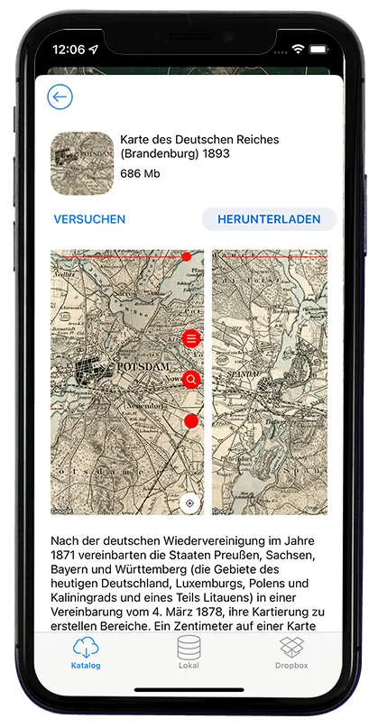 Vetus Maps map details screenshot